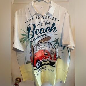 Volkswagen summer shirt mens new size 2XL